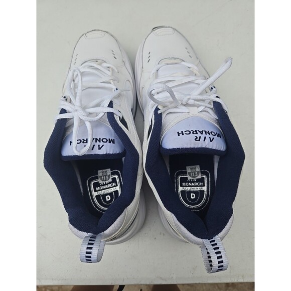 Mens Nike Air Monarch IV White/Navy mens Shoes Size 11.5 main image 4